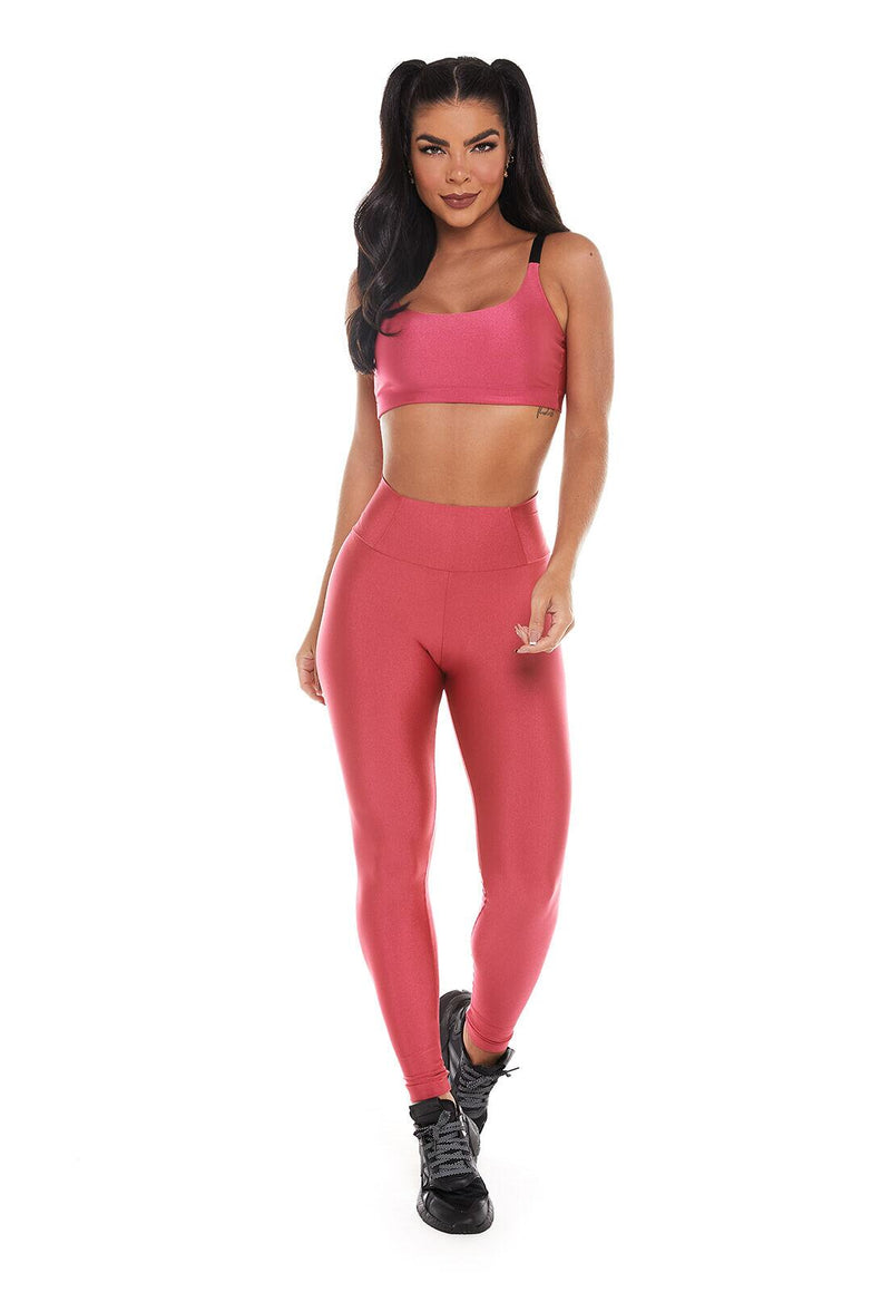 Legging Trilobal Fit Lisa - Rosa