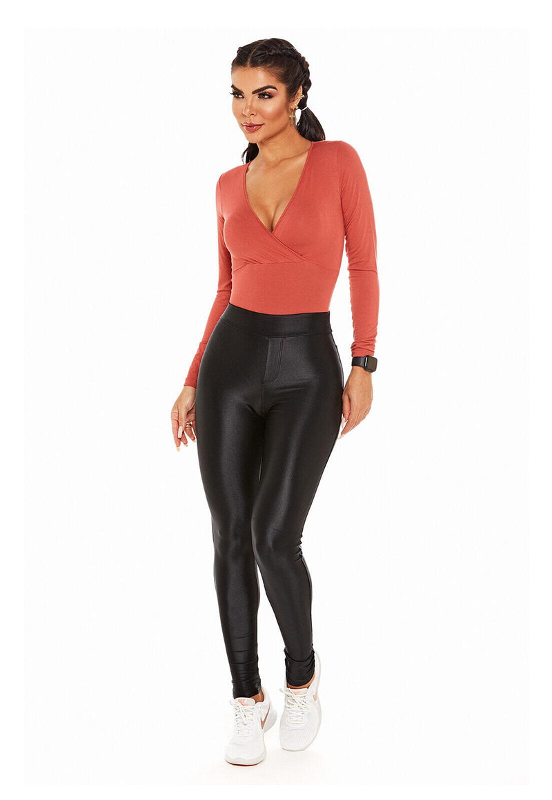 Conjunto Fit Disco Pants - Preto